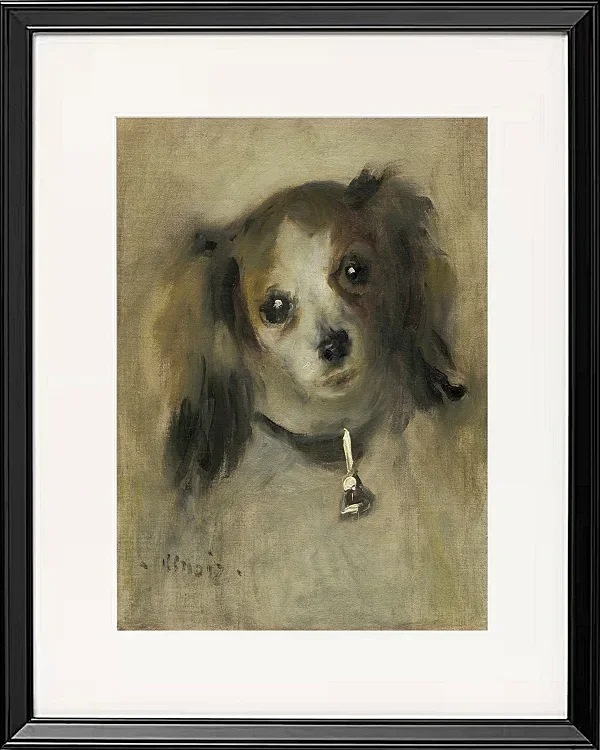 Kopf eines Hundes – 1870