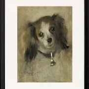 Kopf eines Hundes – 1870