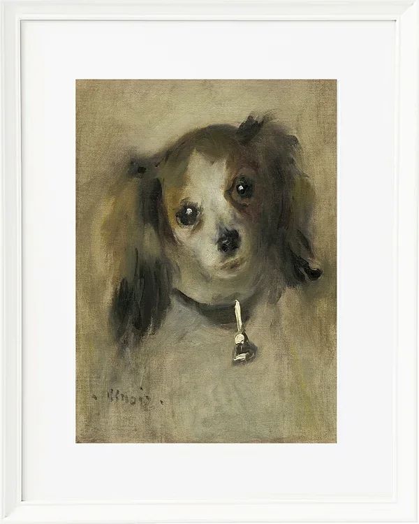 Kopf eines Hundes – 1870