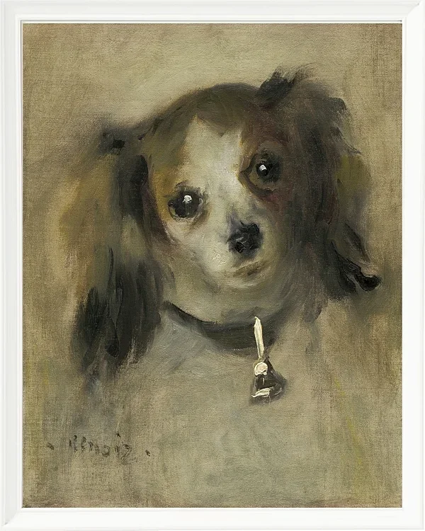 Kopf eines Hundes – 1870