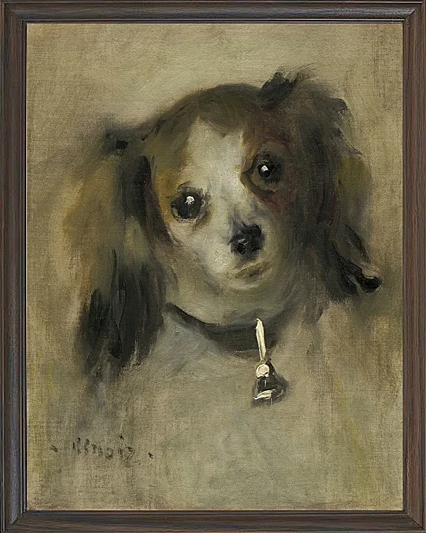 Kopf eines Hundes – 1870