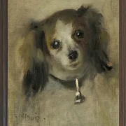 Kopf eines Hundes – 1870