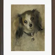 Kopf eines Hundes – 1870