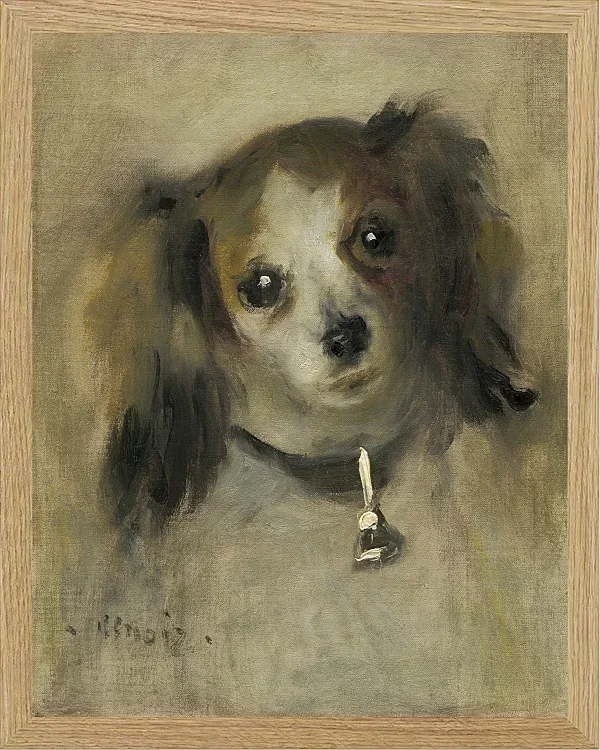 Kopf eines Hundes – 1870