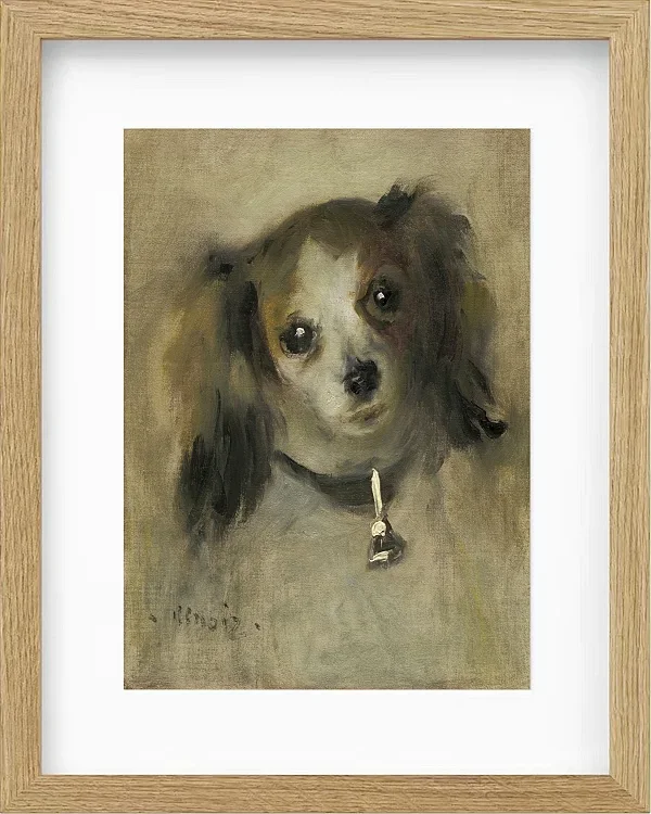 Kopf eines Hundes – 1870