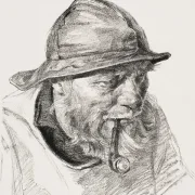 Kopf eines Skagen Fischers – 1893