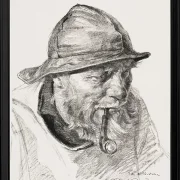 Kopf eines Skagen Fischers – 1893