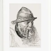 Kopf eines Skagen Fischers – 1893