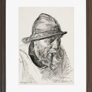 Kopf eines Skagen Fischers – 1893