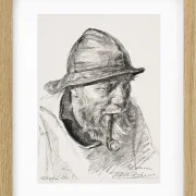 Kopf eines Skagen Fischers – 1893