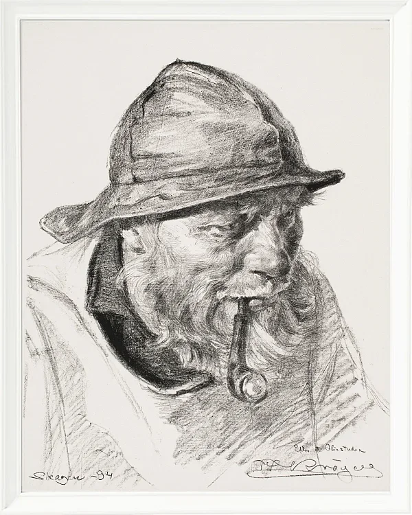 Kopf eines Skagen Fischers – 1893