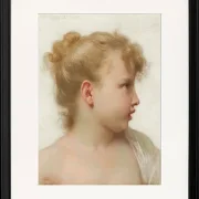 Kopf eines kleinen Mädchens - 1888