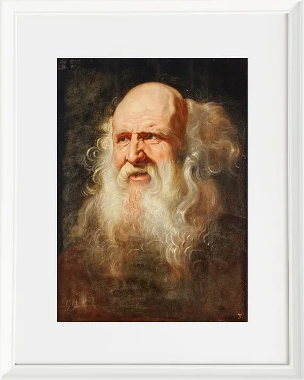 Kopfstudie eines Mannes - 1616