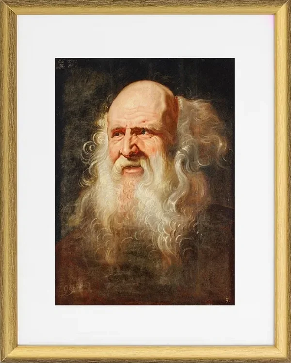 Kopfstudie eines Mannes - 1616