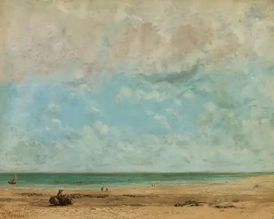 Küstenlandschaft  - 1863