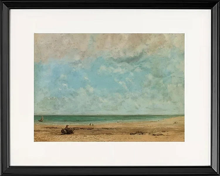 Küstenlandschaft  - 1863