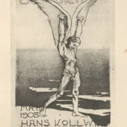 Käthe Kollwitz | Sønnen Hans’ exlibris – 1925 | Indrammet kunsttryk | Realisme
