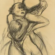 Käthe Kollwitz – Der Tod greift nach den Kindern 1921 | Giclée Kunstdruck gerahmt