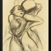 Käthe Kollwitz – Der Tod greift nach den Kindern 1921 | Giclée Kunstdruck gerahmt