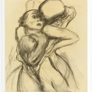 Käthe Kollwitz – Der Tod greift nach den Kindern 1921 | Giclée Kunstdruck gerahmt