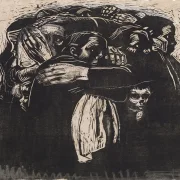 Käthe Kollwitz – Die Mütter 1921 | Giclée Kunstdruck gerahmt
