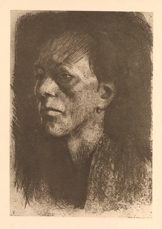 Käthe Kollwitz | Frauen 12 - 1925 | Gerahmter Kunstdruck | Realismus
