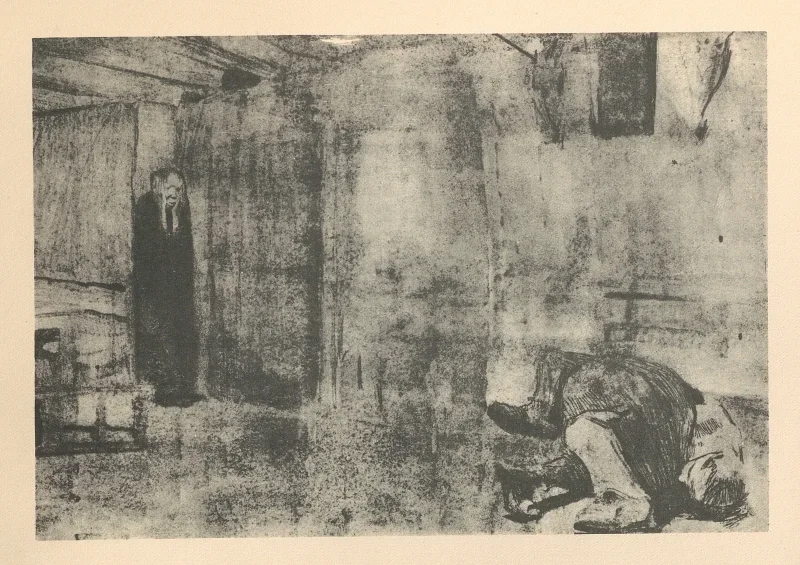Käthe Kollwitz | Germinal 1 - 1925 | Gerahmter Kunstdruck | Realismus
