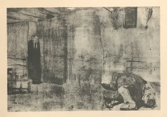 Käthe Kollwitz | Germinal 1 - 1925 | Gerahmter Kunstdruck | Realismus