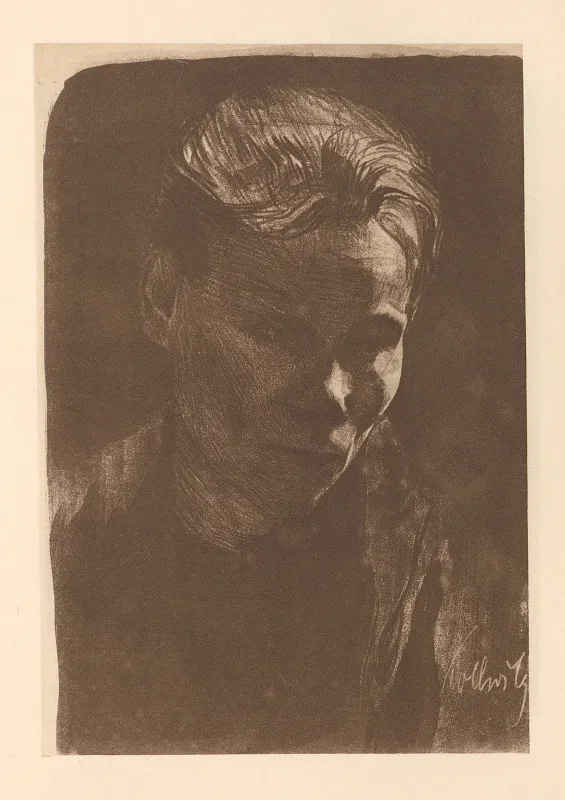 Käthe Kollwitz | Kvinder 13 - 1925 | Indrammet kunsttryk | Realisme