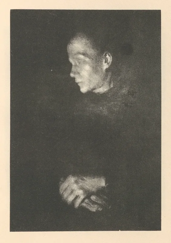 Käthe Kollwitz | Frauen 6 - 1925 | Gerahmter Kunstdruck | Realismus
