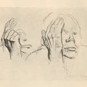 Käthe Kollwitz | Kvinder 11 - 1925 | Indrammet kunsttryk | Realisme