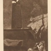 Käthe Kollwitz | Gretchen 1 - 1925 | Indrammet kunsttryk | Realisme