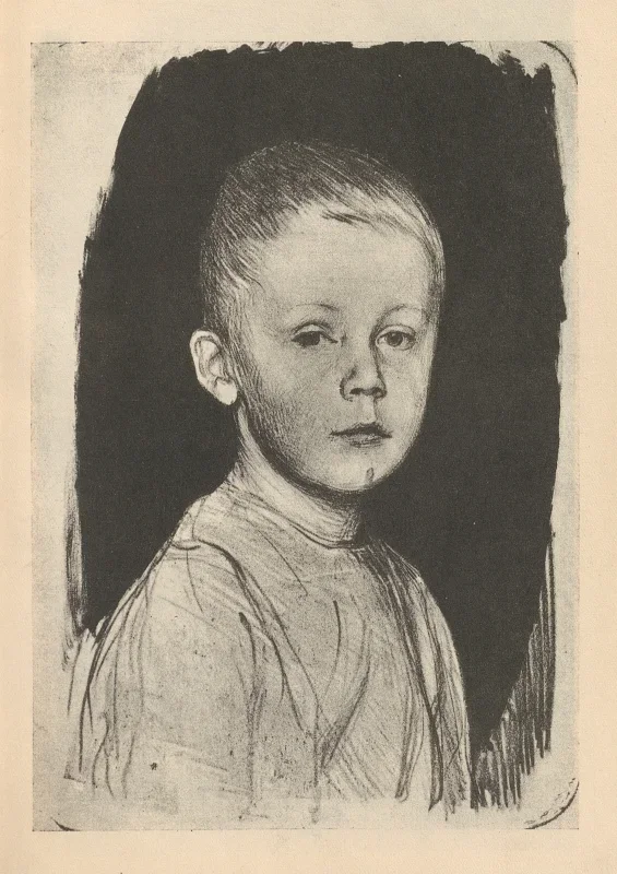 Käthe Kollwitz | Hans‎ ‎Kollwitz - 1925 | Indrammet kunsttryk | Realisme