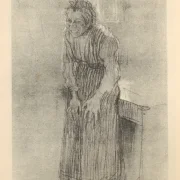 Käthe Kollwitz | Kro - 1925 | Indrammet kunsttryk | Realisme