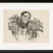 Käthe Kollwitz – Helft Russland 1921 | Giclée Kunstdruck gerahmt