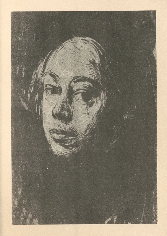 Käthe Kollwitz | Selvportræt 1 - 1925 | Indrammet kunsttryk | Realisme