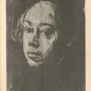Käthe Kollwitz | Selvportræt 1 - 1925 | Indrammet kunsttryk | Realisme