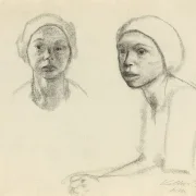Käthe Kollwitz – Lotte 1928 | Giclée Kunstdruck gerahmt