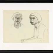 Käthe Kollwitz – Lotte 1928 | Giclée Kunstdruck gerahmt