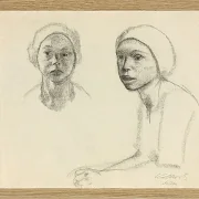 Käthe Kollwitz – Lotte 1928 | Giclée Kunstdruck gerahmt