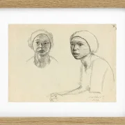 Käthe Kollwitz – Lotte 1928 | Giclée Kunstdruck gerahmt
