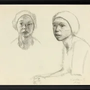 Käthe Kollwitz – Lotte 1928 | Giclée Kunstdruck gerahmt
