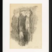 Käthe Kollwitz – März Friedhof 1913 | Giclée Kunstdruck gerahmt