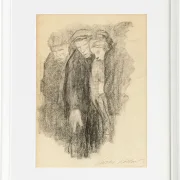 Käthe Kollwitz – März Friedhof 1913 | Giclée Kunstdruck gerahmt