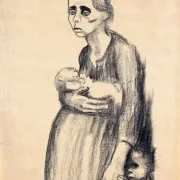 Käthe Kollwitz | Plakat mod paragraf 218 - 1924 | Indrammet kunsttryk | Realisme