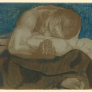 Käthe Kollwitz | Pietà - 1903 | Indrammet kunsttryk | Realisme