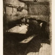 Käthe Kollwitz | Råd - 1898 | Indrammet kunsttryk | Realisme