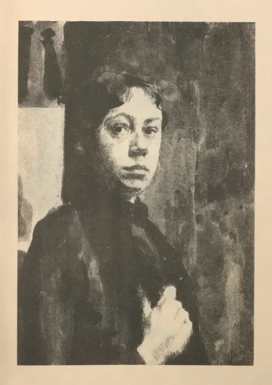 Käthe Kollwitz | Selvportræt 5 - 1925 | Indrammet kunsttryk | Realisme