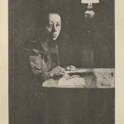 Käthe Kollwitz | Selbstbildnis 6 - 1925 | Gerahmter Kunstdruck | Realismus