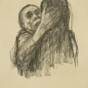 Käthe Kollwitz | Døden er anerkendt som en ven - 1934 | Indrammet kunsttryk | Realisme